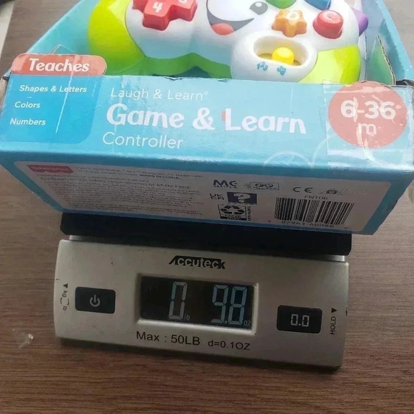 Fisher Price Laugh & Learn Game Controller Teaching First Words Sounds 6 months+ - Picture 5 of 8